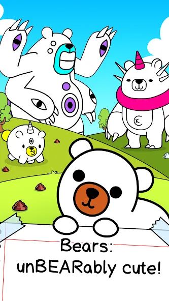 Bear Evolution: Idle Clicker [MOD: безлимитные монеты и ускоренная эволюция] Screenshot 1