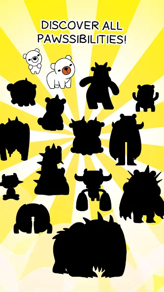 Bear Evolution: Idle Clicker [MOD: безлимитные монеты и ускоренная эволюция] Screenshot 4