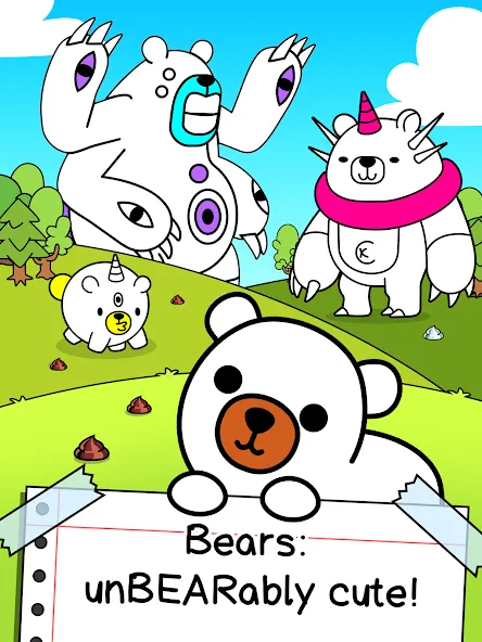 Bear Evolution: Idle Clicker [MOD: безлимитные монеты и ускоренная эволюция] Screenshot 5