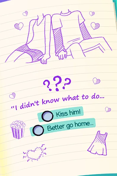 Dear Diary: Interactive Story [MOD: безлимитные ресурсы и все истории открыты] Screenshot 2