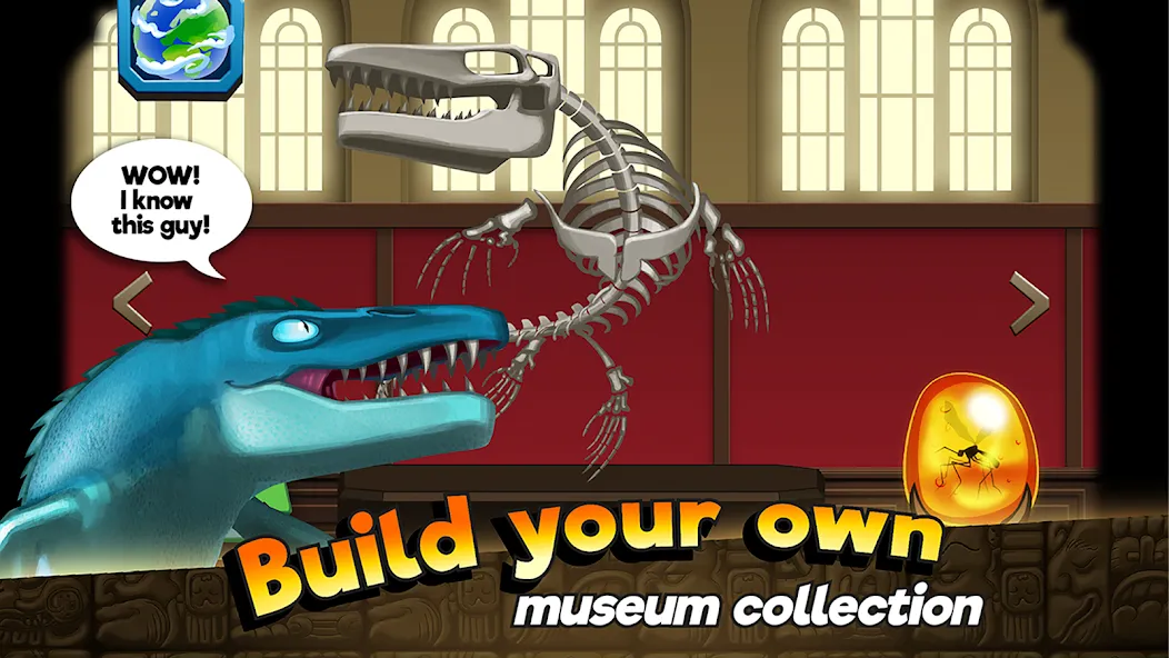 Dino Quest: Dig Dinosaur Game [MOD: безлимитные деньги и подсказки] Screenshot 4