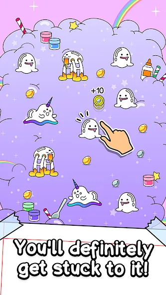 Slime Evolution: Merge ASMR [MOD: безлимитные деньги и алмазы] Screenshot 2