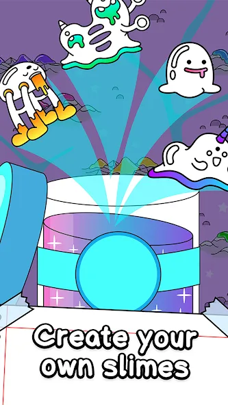 Slime Evolution: Merge ASMR [MOD: безлимитные деньги и алмазы] Screenshot 3
