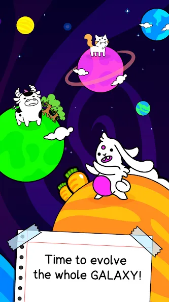 Evolution Galaxy: Mutant Merge [MOD: безлимитные монеты и энергия] Screenshot 1