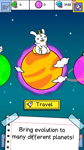 Evolution Galaxy: Mutant Merge [MOD: безлимитные монеты и энергия] Screenshot 4