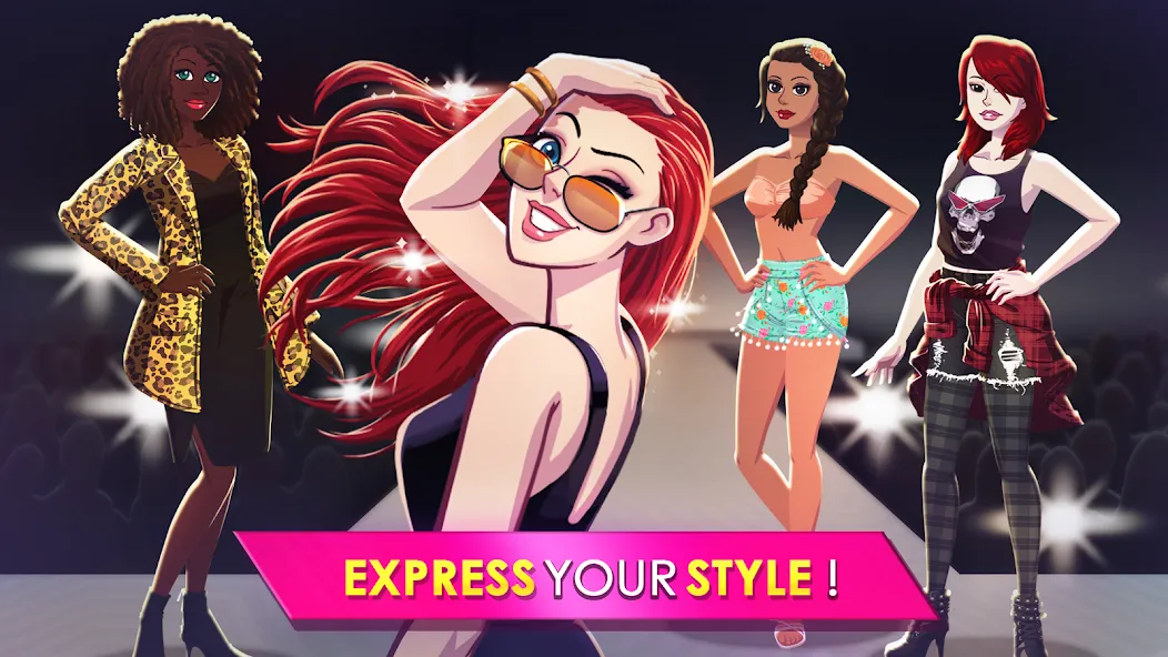 Fashion Fever: Dress Up Game [MOD: безлимитные деньги и наряды] Screenshot 1