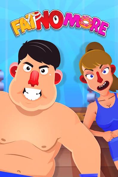 Fat No More: Sports Gym Game! [MOD: безлимитные деньги и премиум-доступ] Screenshot 5