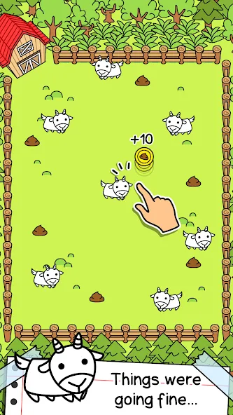 Goat Evolution: Animal Merge [MOD: безлимитные монеты и ускоренная эволюция] Screenshot 1