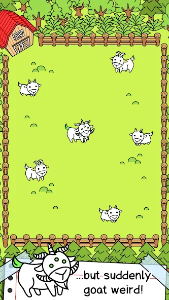 Goat Evolution: Animal Merge [MOD: безлимитные монеты и ускоренная эволюция] Screenshot 2
