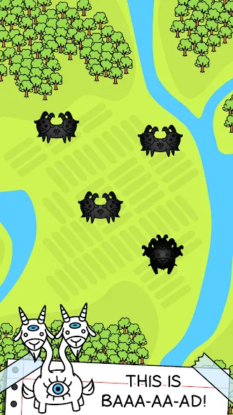 Goat Evolution: Animal Merge [MOD: безлимитные монеты и ускоренная эволюция] Screenshot 3