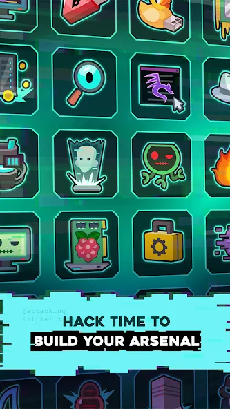 Hacking Hero: Hacker Clicker [MOD: безлимитные деньги и энергия] Screenshot 4