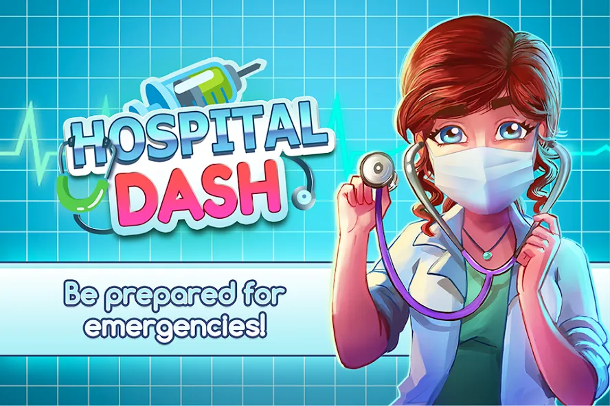 Hospital Dash Tycoon Simulator [MOD: безлимитные деньги и всё открыто] Screenshot 1