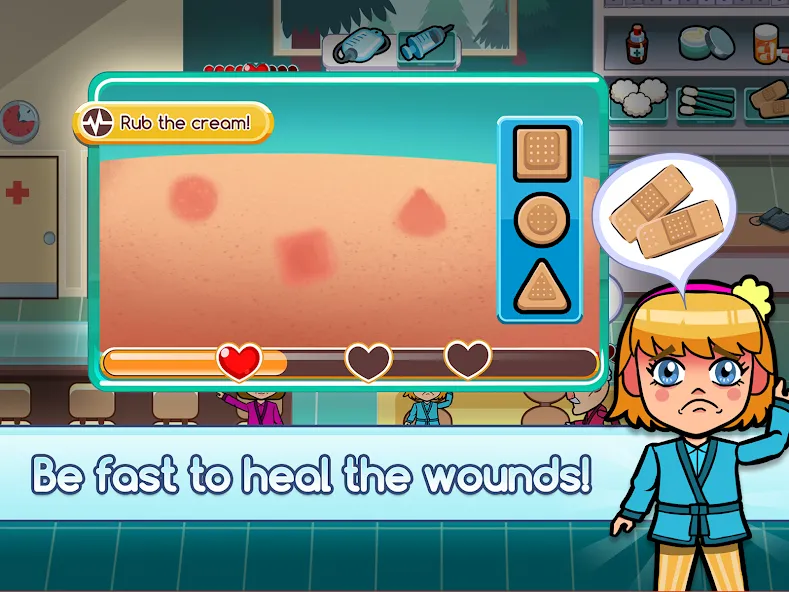 Hospital Dash Tycoon Simulator [MOD: безлимитные деньги и всё открыто] Screenshot 3