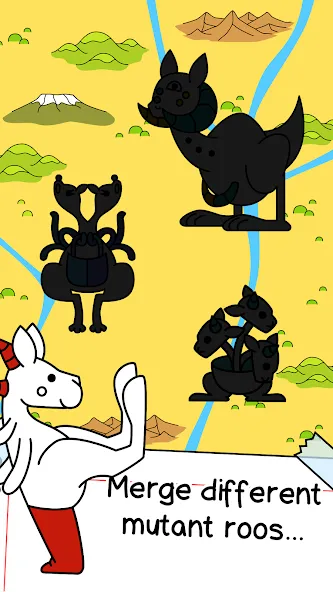 Kangaroo Evolution: Simulator [MOD: безлимитные деньги и алмазы] Screenshot 3