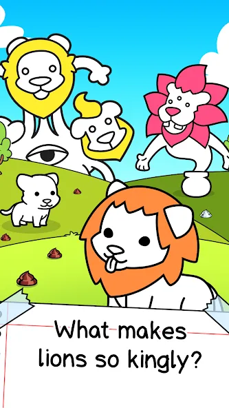 Lion Evolution: Jungle King [MOD: безлимитные монеты и энергия] Screenshot 1