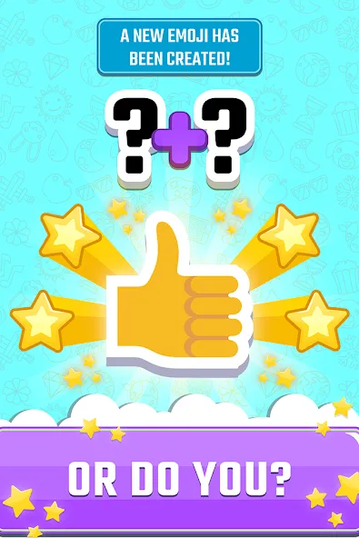 Match The Emoji: Combine All [MOD: безлимитные подсказки и открыты все уровни] Screenshot 2