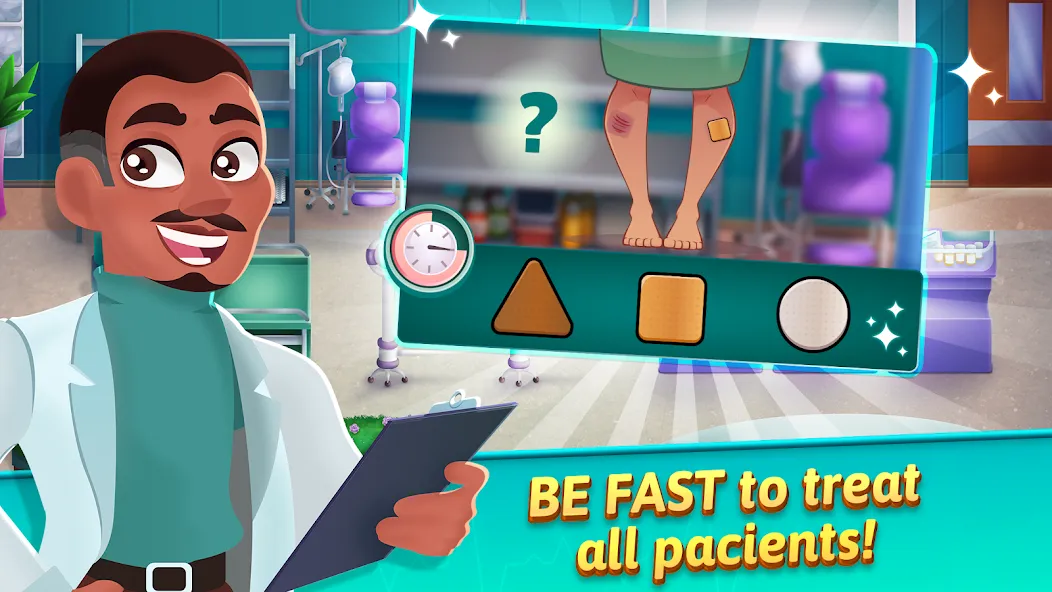 Medicine Dash: Hospital Game [MOD: безлимитные деньги и открыты все уровни] Screenshot 2