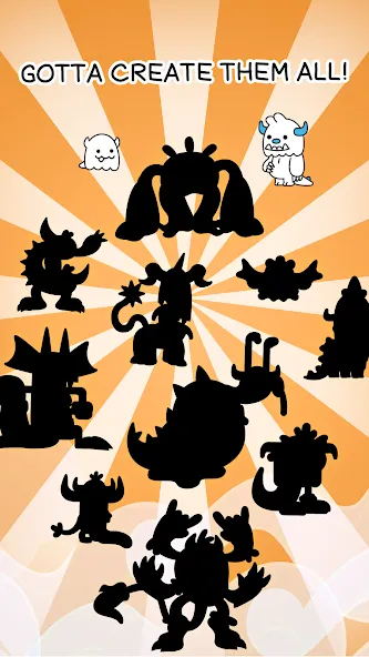 Monster Evolution: Merge Game [MOD: безлимитные деньги и алмазы] Screenshot 4