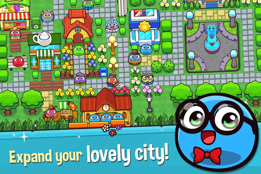 My Boo Town: City Builder Game [MOD: безлимитные деньги и ресурсы] Screenshot 3