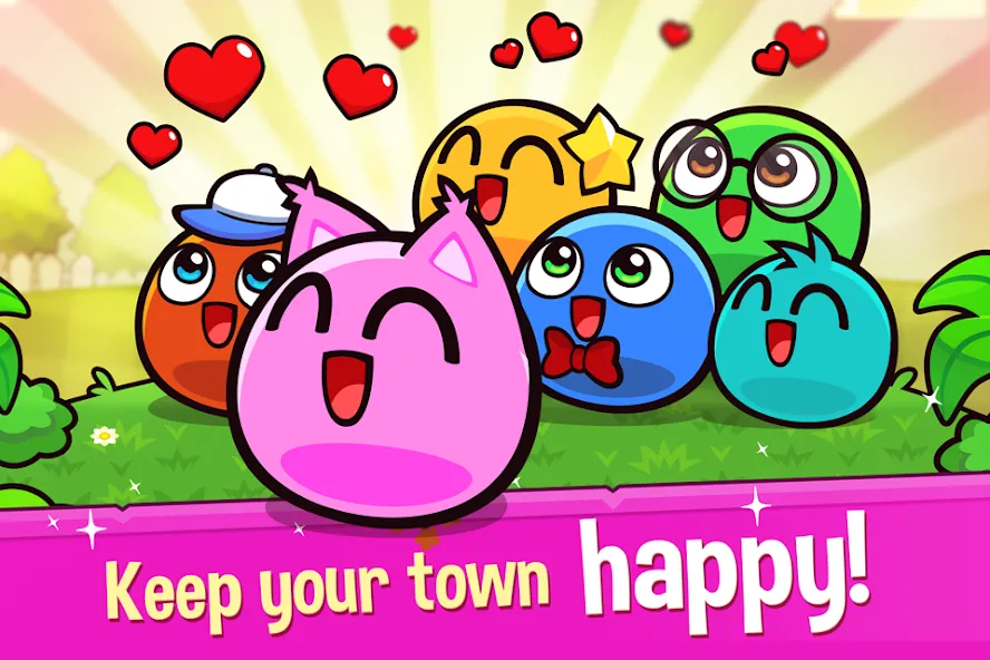 My Boo Town: City Builder Game [MOD: безлимитные деньги и ресурсы] Screenshot 4