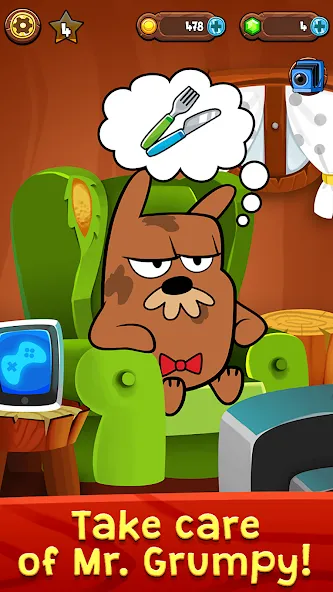 My Grumpy: Funny Virtual Pet [MOD: все питомцы и безлимитные монеты] Screenshot 1