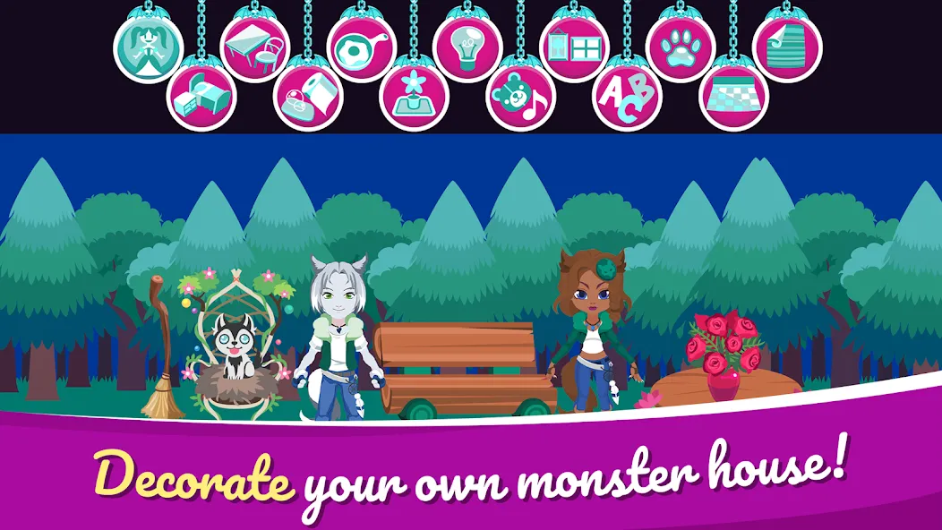 My Monster House: Doll Games [MOD: безлимитные деньги и все предметы] Screenshot 1