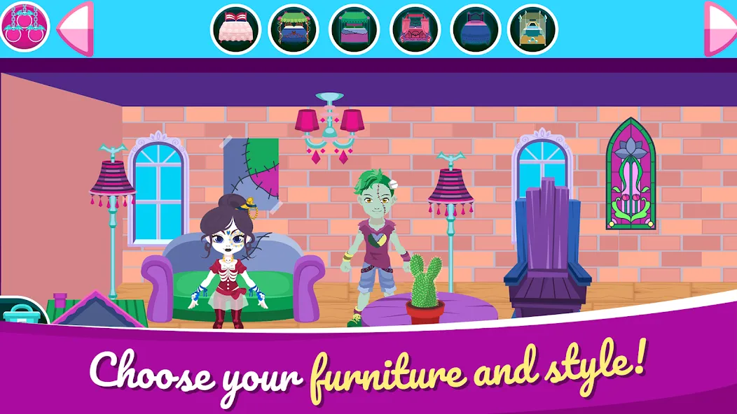 My Monster House: Doll Games [MOD: безлимитные деньги и все предметы] Screenshot 4