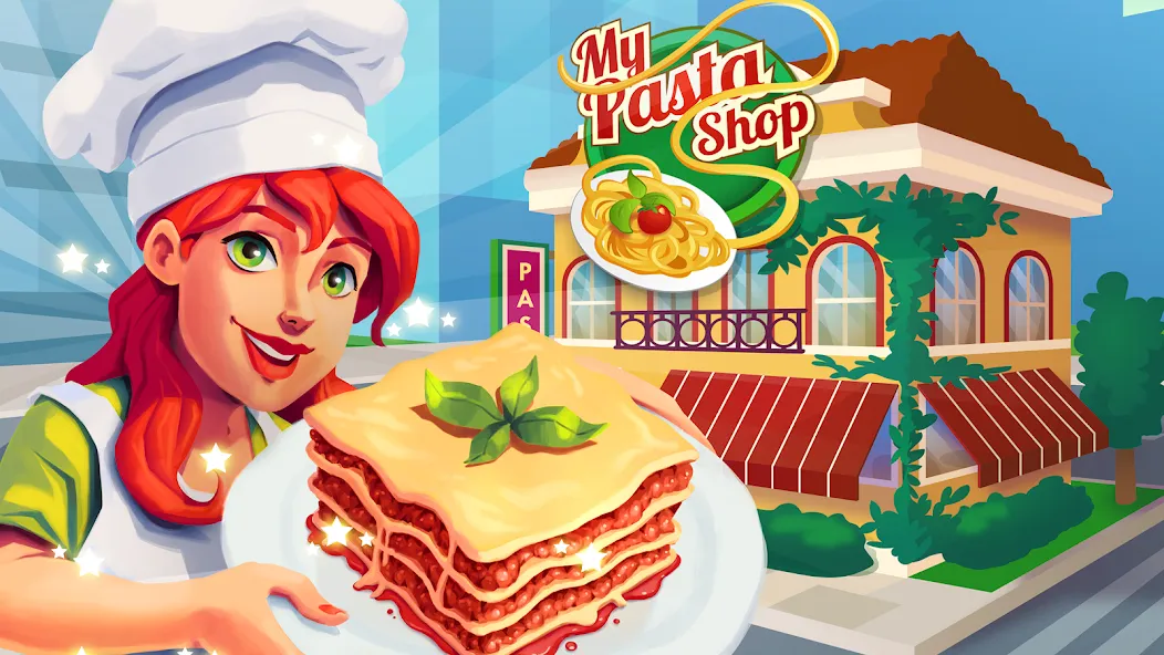 My Pasta Shop: Cooking Game [MOD: безлимитные монеты и открыты все рецепты] Screenshot 5
