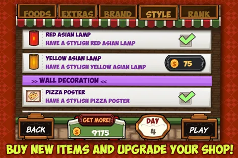 My Pizza Shop: Management Game [MOD: безлимитные деньги и всё открыто] Screenshot 2