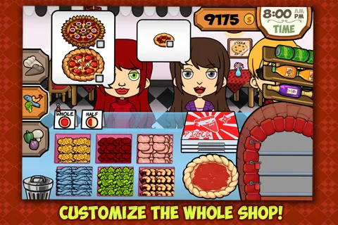 My Pizza Shop: Management Game [MOD: безлимитные деньги и всё открыто] Screenshot 3
