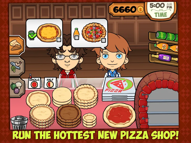 My Pizza Shop: Management Game [MOD: безлимитные деньги и всё открыто] Screenshot 5