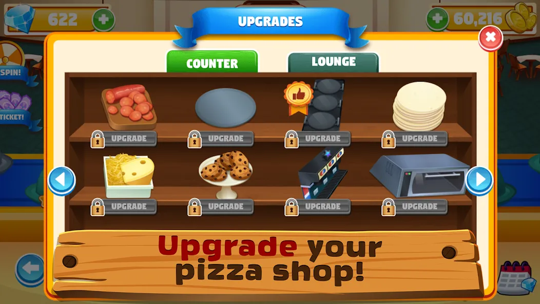 My Pizza Shop 2: Food Games [MOD: безлимитные деньги и ресурсы] Screenshot 3