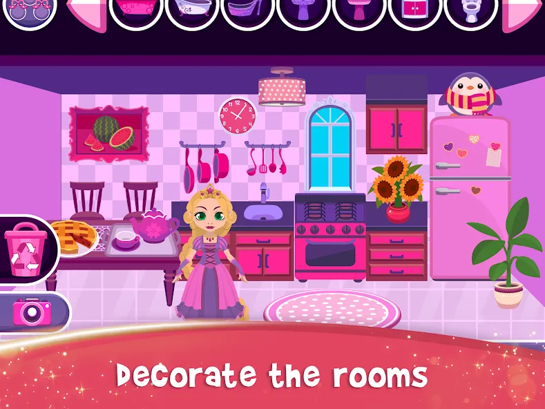 My Princess Castle: Doll Game [MOD: много монет и алмазов] Screenshot 5