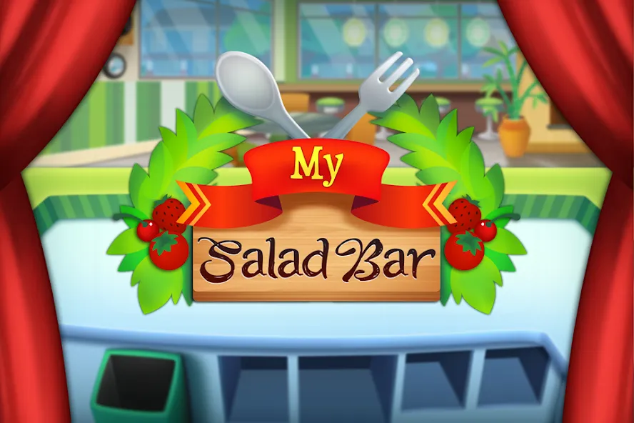 My Salad Bar: Veggie Food Game [MOD: безлимитные монеты и все рецепты] Screenshot 5