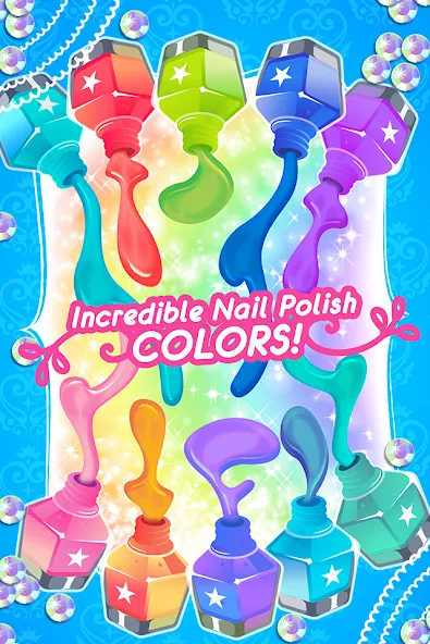 My Nail Makeover: Nail Salon [MOD: безлимитные монеты и все скины открыты] Screenshot 2