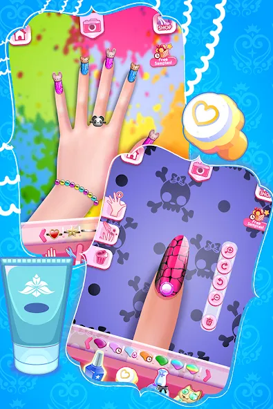 My Nail Makeover: Nail Salon [MOD: безлимитные монеты и все скины открыты] Screenshot 4