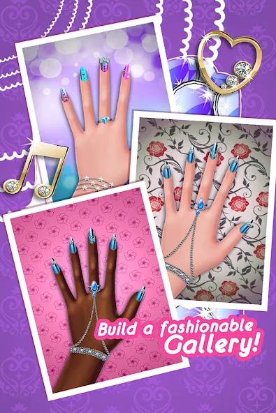 My Nail Makeover: Nail Salon [MOD: безлимитные монеты и все скины открыты] Screenshot 5