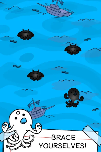 Octopus Evolution: Idle Game [MOD: безлимитные деньги и алмазы] Screenshot 3