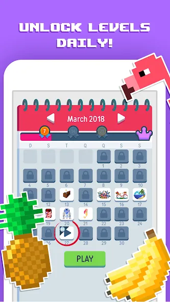 Pixelicious: Color Daily Pixel [MOD: бесконечные краски и все картинки открыты] Screenshot 4