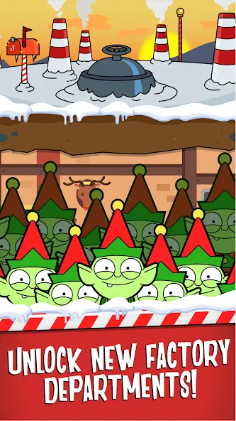 Santa’s Capitalist Factory [MOD: безлимитные деньги и ускоренное производство] Screenshot 4