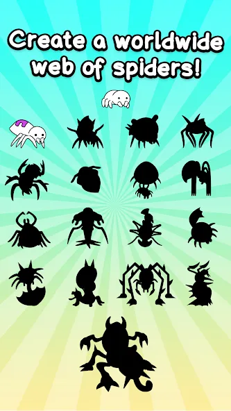 Spider Evolution: Idle Game [MOD: безлимитные деньги и ресурсы] Screenshot 4