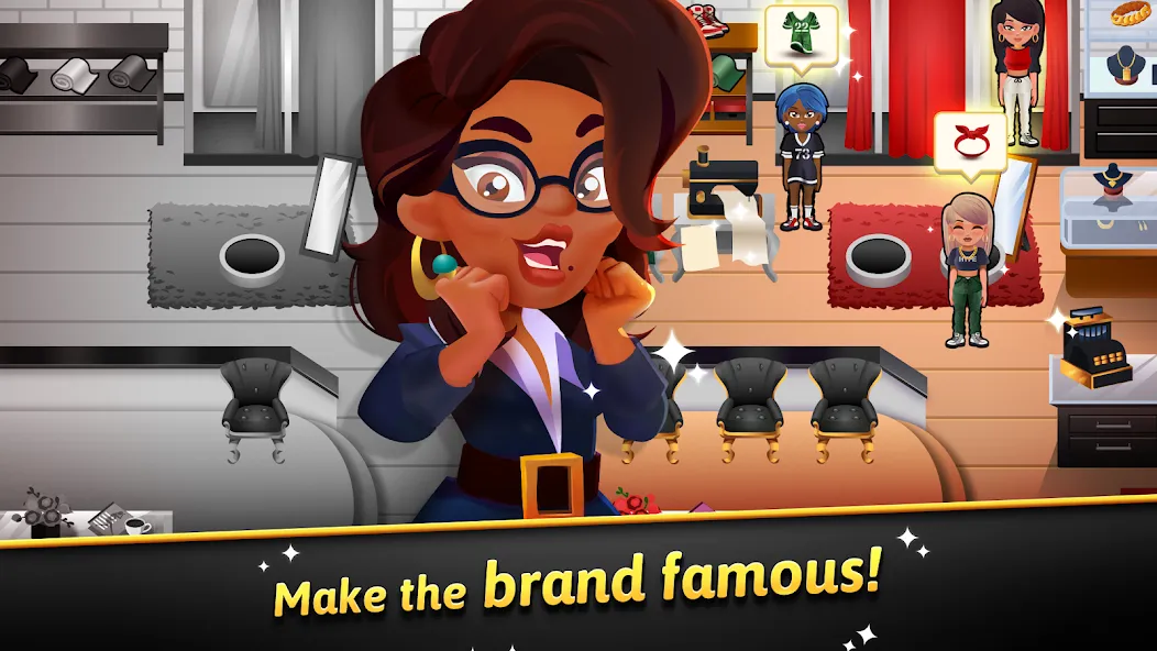 Hip Hop Salon Dash Beauty Game [MOD: безлимитные деньги и все наряды] Screenshot 2
