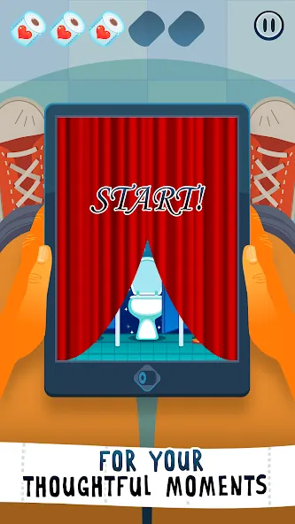 Toilet Time: Fun Mini Games [MOD: безлимитные подсказки и открыты все игры] Screenshot 2
