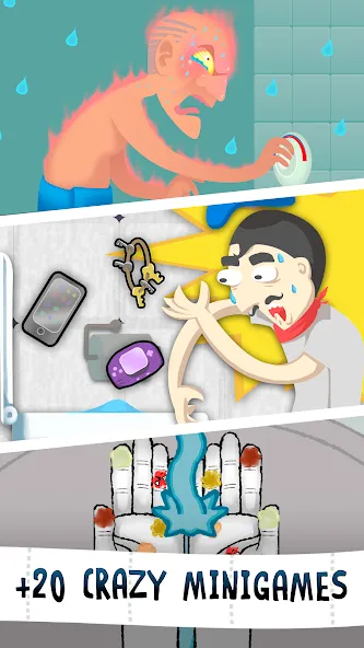 Toilet Time: Fun Mini Games [MOD: безлимитные подсказки и открыты все игры] Screenshot 3