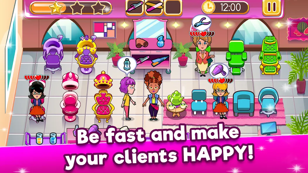 Beauty Salon: Parlour Game [MOD: безлимитные деньги и все предметы открыты] Screenshot 4