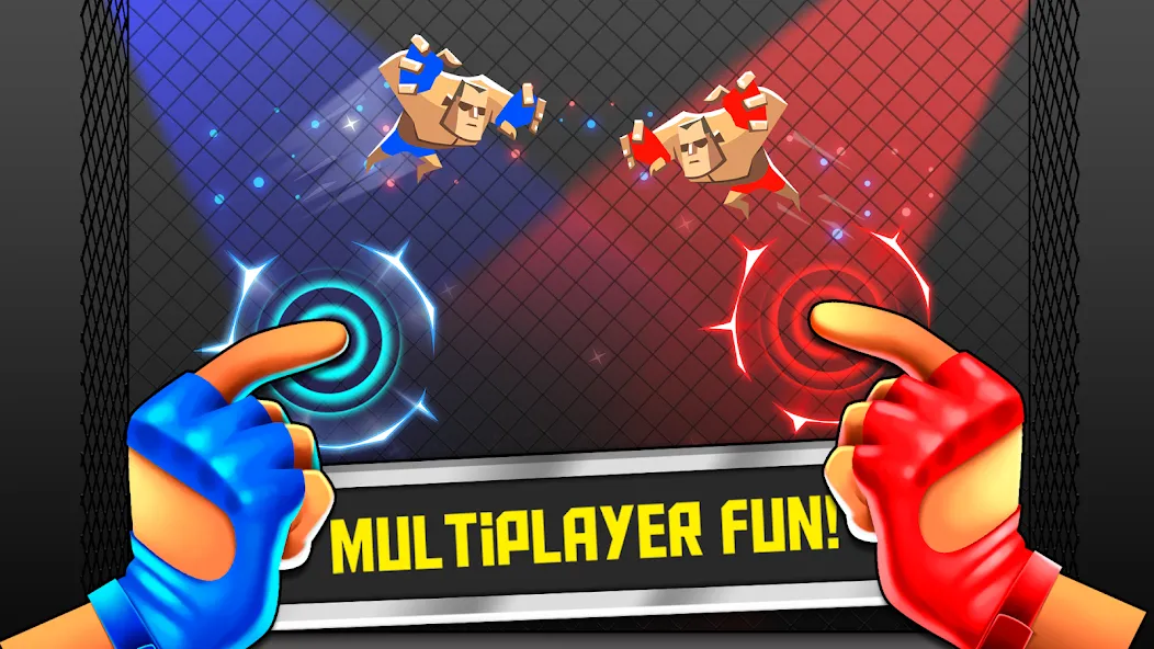 UFB: 2 Player Game Fighting [MOD: безлимитные деньги и энергия] Screenshot 1