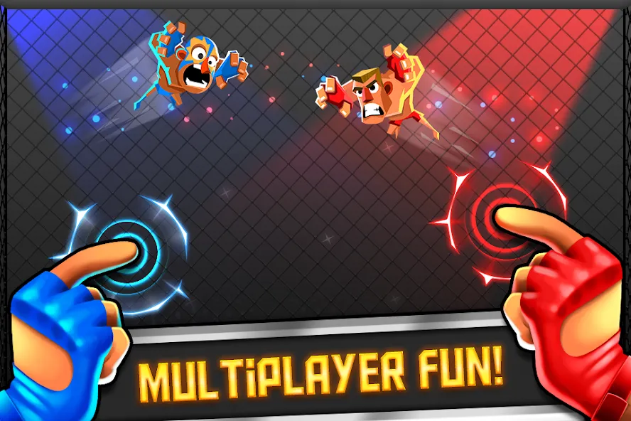 UFB 2: Fighting Champions Game [MOD: безлимитные деньги и усиленные бойцы] Screenshot 1