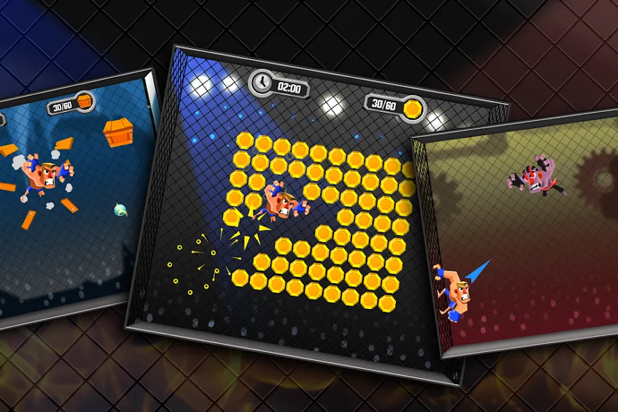 UFB 2: Fighting Champions Game [MOD: безлимитные деньги и усиленные бойцы] Screenshot 5