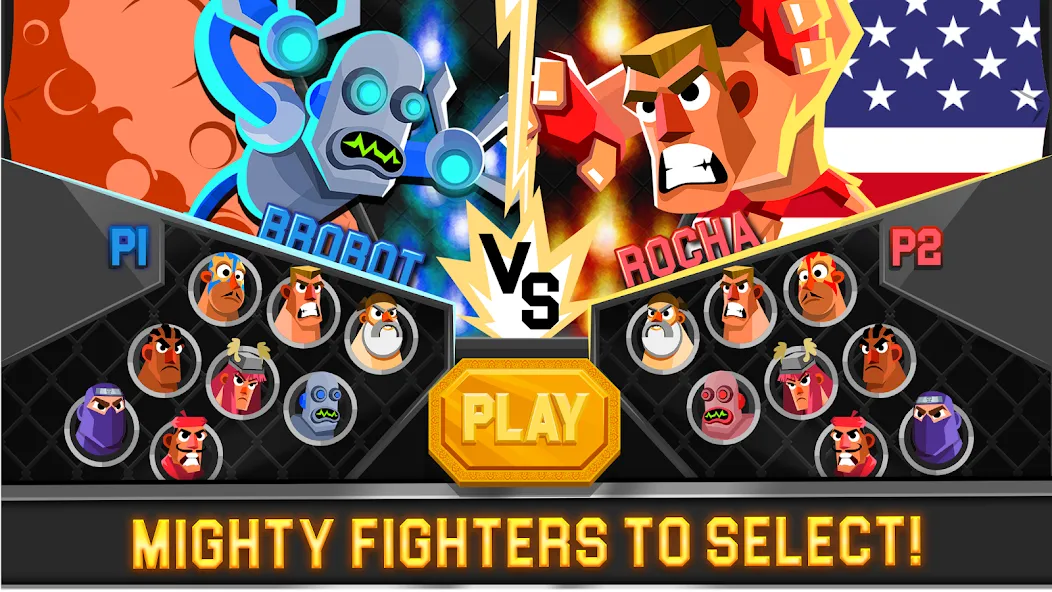 UFB 3: MMA Fighting Game [MOD: безлимитные деньги и энергия] Screenshot 2