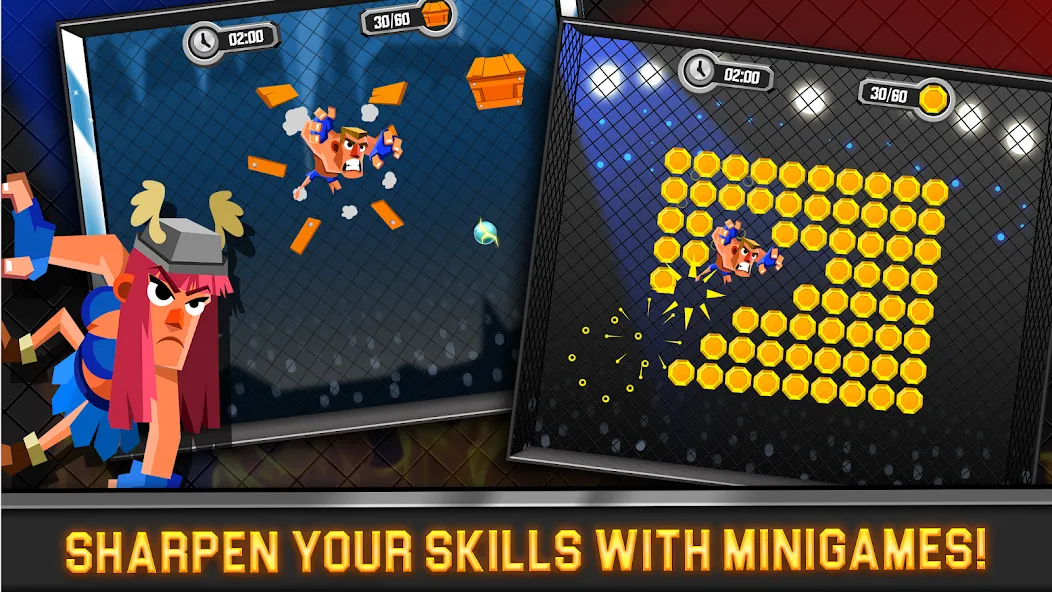 UFB 3: MMA Fighting Game [MOD: безлимитные деньги и энергия] Screenshot 5
